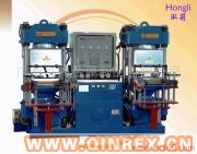 供應真空前頂2RT開模硫化機，橡膠機械250Ton